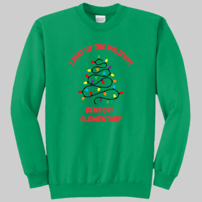 Adult Crewneck - Winter - Light Up Red Thumbnail