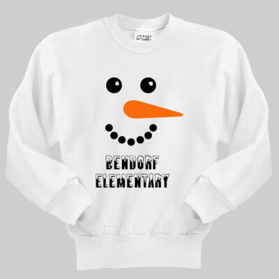 Youth Crewneck - Winter - Snowman  Thumbnail