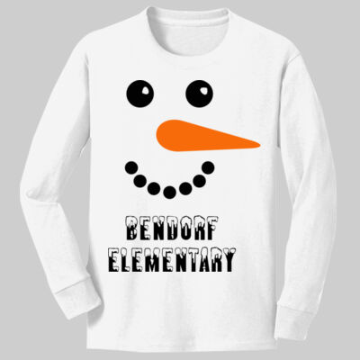 Youth Long Sleeve Shirt - Winter - Snowman  Thumbnail