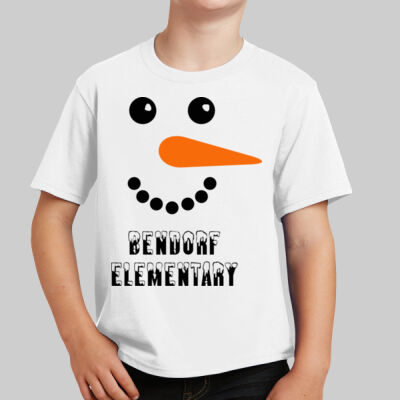 Youth T-Shirt - Winter - Snowman  Thumbnail