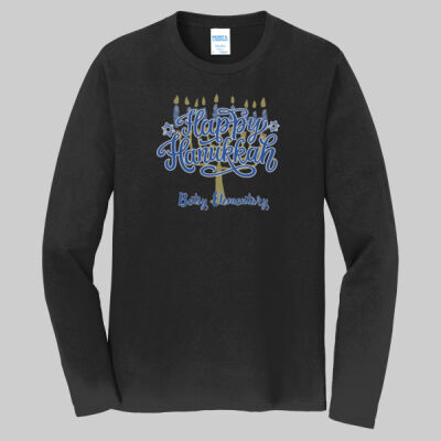 Adult Long Sleeve Shirt - Winter - Hanukkah  Thumbnail