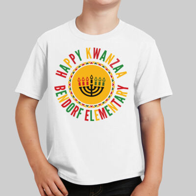 Youth T-Shirt - Winter - Kwanzaa  Thumbnail