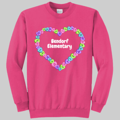 Adult Crewneck - Spring Holidays - Candy Hearts Thumbnail