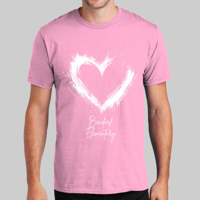 Adult T-Shirt - Spring Holidays - Valentine's Heart Thumbnail