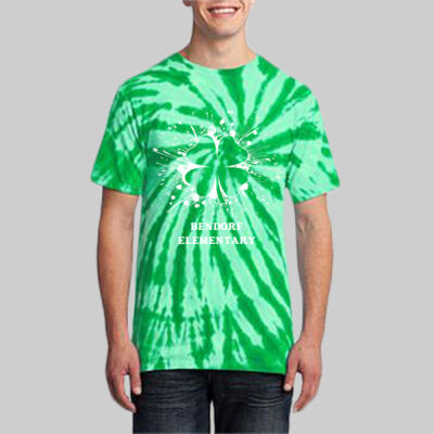 Adult Tie-Dye T-Shirt - Spring Holidays - Shamrock Thumbnail