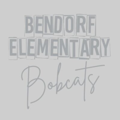 Bendorf Elementary Bobcats Cursive Grey Thumbnail